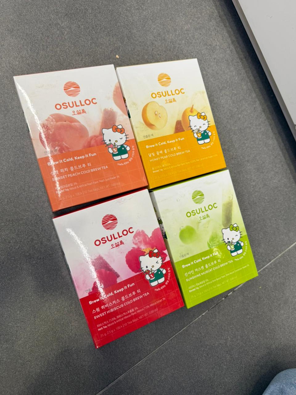 OSULLOC TEA x Hello Kitty