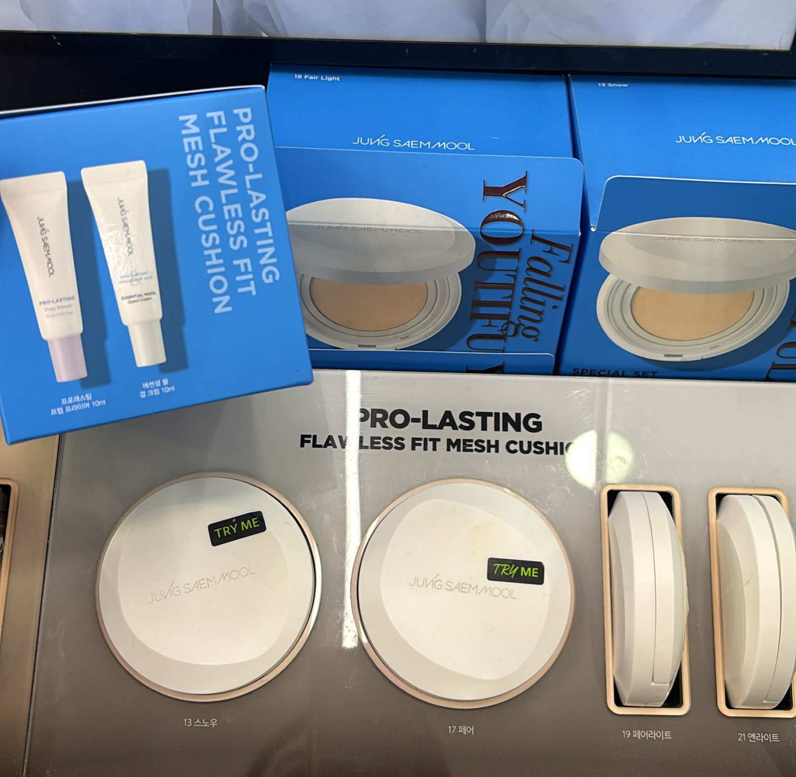 JUNG SAEM MOOL FLAWLESS fit MESH CUSHION